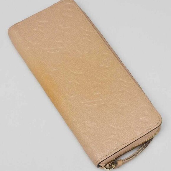 Louis Vuitton Dune Monogram Empreinte Leather Clemence Wallet - Picture 2 of 9